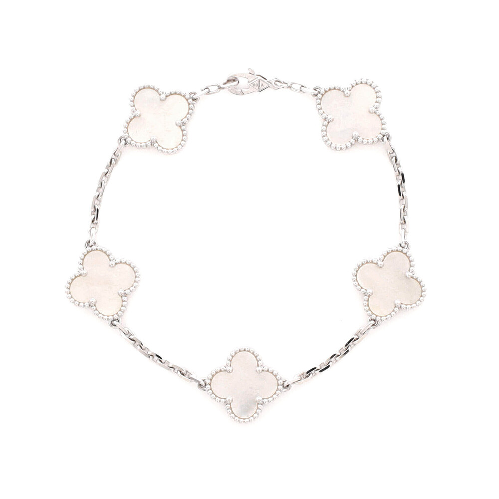 Van Cleef & Arpels Vintage Alhambra 5 Motifs Bracelet